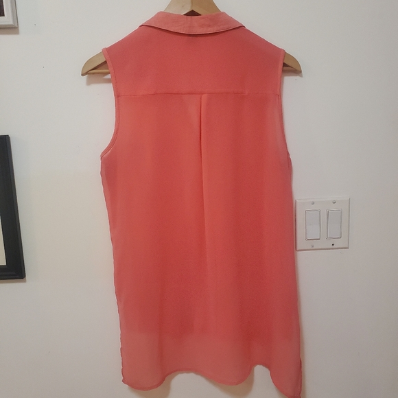 Bright Orange Blouse - Picture 2 of 2